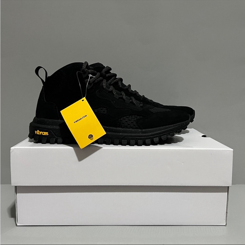 BRANDBLACK SANTA MONICA Black Hiking Sneakers Women Size 9 Men size 7.5 NWT